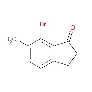 7-BROMO-6-METHYL-2,3-DIHYDRO-1H-INDEN-1-ONE - Click Image to Close