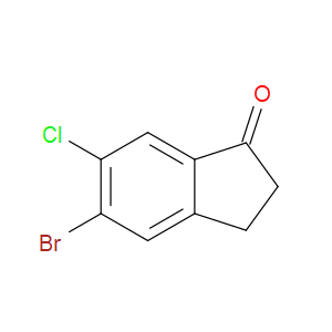 5-BROMO-6-CHLORO-2,3-DIHYDRO-1H-INDEN-1-ONE - Click Image to Close