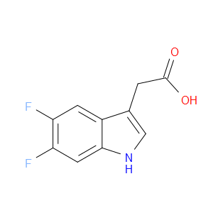 2-(5,6-DIFLUORO-1H-INDOL-3-YL)ACETIC ACID - Click Image to Close