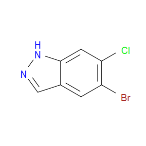 5-BROMO-6-CHLORO-1H-INDAZOLE - Click Image to Close
