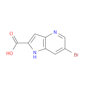 6-BROMO-1H-PYRROLO[3,2-B]PYRIDINE-2-CARBOXYLIC ACID