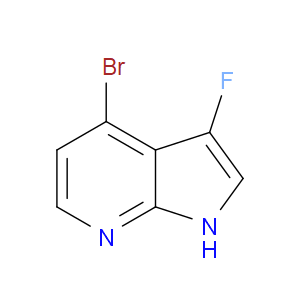 4-BROMO-3-FLUORO-1H-PYRROLO[2,3-B]PYRIDINE