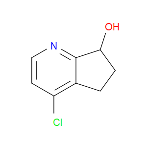 4-CHLORO-6,7-DIHYDRO-5H-CYCLOPENTA[B]PYRIDIN-7-OL