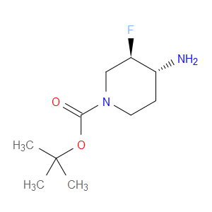 (3R,4R)-TERT-BUTYL 4-AMINO-3-FLUOROPIPERIDINE-1-CARBOXYLATE