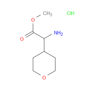 METHYL 2-AMINO-2-(TETRAHYDRO-2H-PYRAN-4-YL)ACETATE HYDROCHLORIDE - Click Image to Close