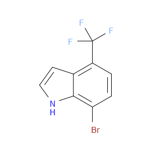 7-BROMO-4-(TRIFLUOROMETHYL)-1H-INDOLE - Click Image to Close