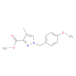 METHYL 4-IODO-1-(4-METHOXYBENZYL)-1H-PYRAZOLE-3-CARBOXYLATE - Click Image to Close