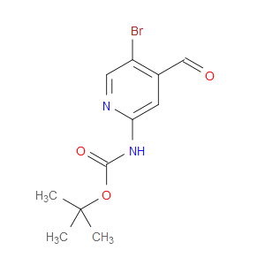 2-(BOC-AMINO)-5-BROMOISONICOTINALDEHYDE