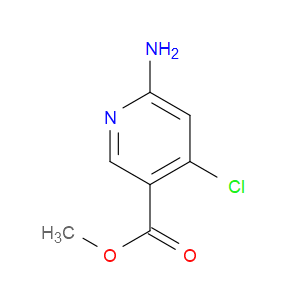 METHYL 6-AMINO-4-CHLORONICOTINATE