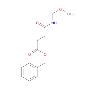 BENZYL 4-[METHOXY(METHYL)AMINO]-4-OXOBUTANOATE