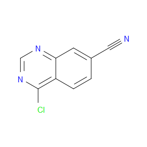 4-CHLOROQUINAZOLINE-7-CARBONITRILE - Click Image to Close