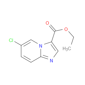 ETHYL 6-CHLOROIMIDAZO[1,2-A]PYRIDINE-3-CARBOXYLATE