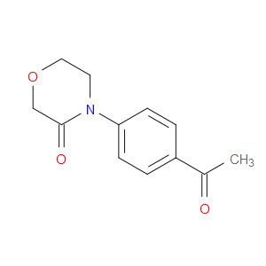 4-(4-ACETYLPHENYL)MORPHOLIN-3-ONE