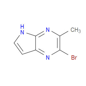 2-BROMO-3-METHYL-5H-PYRROLO[2,3-B]PYRAZINE