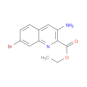 ETHYL 3-AMINO-7-BROMOQUINOLINE-2-CARBOXYLATE - Click Image to Close