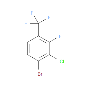 1-BROMO-2-CHLORO-3-FLUORO-4-(TRIFLUOROMETHYL)BENZENE