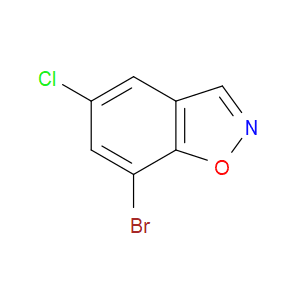 7-BROMO-5-CHLOROBENZO[D]ISOXAZOLE