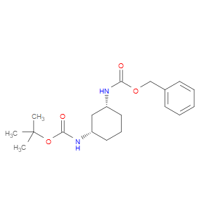 BENZYL N-[(1R,3S)-3-([(TERT-BUTOXY)CARBONYL]AMINO)CYCLOHEXYL]CARBAMATE - Click Image to Close