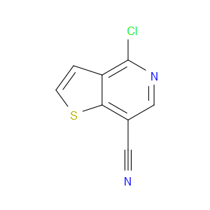 4-CHLOROTHIENO[3,2-C]PYRIDINE-7-CARBONITRILE