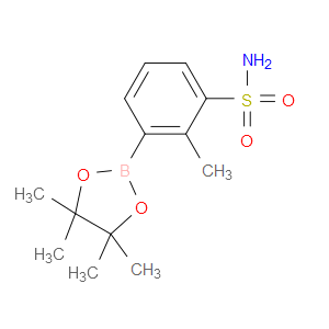 2-METHYL-3-(4,4,5,5-TETRAMETHYL-1,3,2-DIOXABOROLAN-2-YL)BENZENESULFONAMIDE - Click Image to Close