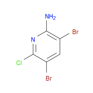 3,5-DIBROMO-6-CHLOROPYRIDIN-2-AMINE