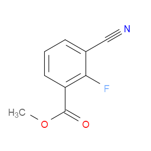 METHYL 3-CYANO-2-FLUOROBENZOATE - Click Image to Close