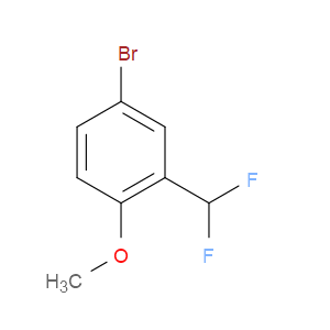 4-BROMO-2-(DIFLUOROMETHYL)-1-METHOXYBENZENE