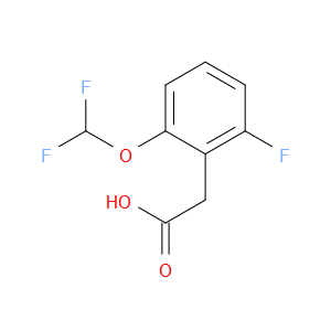 2-(2-(DIFLUOROMETHOXY)-6-FLUOROPHENYL)ACETIC ACID