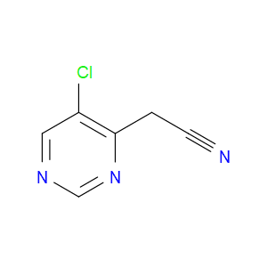 2-(5-CHLOROPYRIMIDIN-4-YL)ACETONITRILE - Click Image to Close