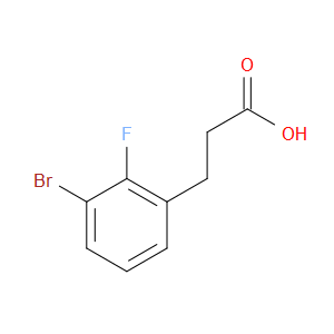 3-(3-BROMO-2-FLUOROPHENYL)PROPANOIC ACID - Click Image to Close