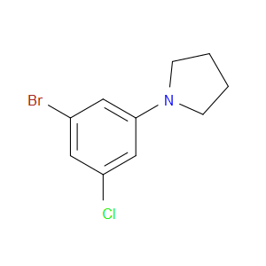 1-(3-BROMO-5-CHLOROPHENYL)PYRROLIDINE