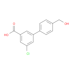 5-CHLORO-4'-(HYDROXYMETHYL)-[1,1'-BIPHENYL]-3-CARBOXYLIC ACID - Click Image to Close