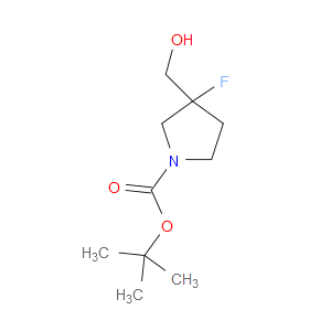 TERT-BUTYL 3-FLUORO-3-(HYDROXYMETHYL)PYRROLIDINE-1-CARBOXYLATE