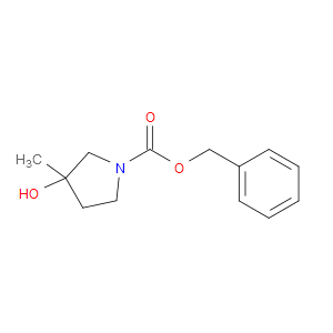 BENZYL 3-HYDROXY-3-METHYLPYRROLIDINE-1-CARBOXYLATE - Click Image to Close