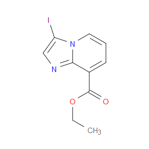 ETHYL 3-IODOIMIDAZO[1,2-A]PYRIDINE-8-CARBOXYLATE