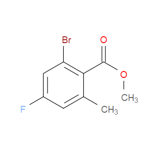 METHYL 2-BROMO-4-FLUORO-6-METHYLBENZOATE