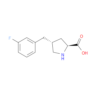 (2S,4R)-4-(3-FLUOROBENZYL)PYRROLIDINE-2-CARBOXYLIC ACID