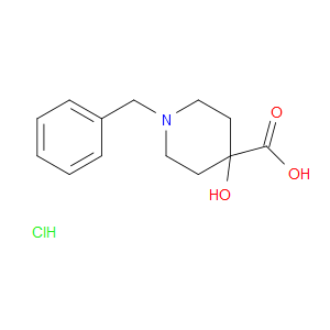 1-BENZYL-4-HYDROXYPIPERIDINE-4-CARBOXYLIC ACID HYDROCHLORIDE