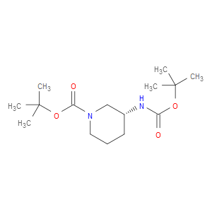(R)-TERT-BUTYL 3-((TERT-BUTOXYCARBONYL)AMINO)PIPERIDINE-1-CARBOXYLATE