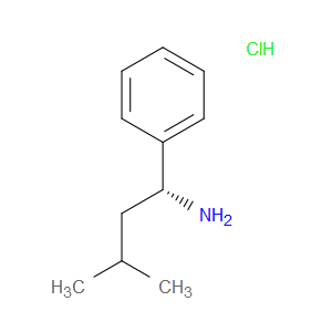 (R)-3-METHYL-1-PHENYLBUTAN-1-AMINE HYDROCHLORIDE