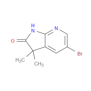 5-BROMO-3,3-DIMETHYL-1H-PYRROLO[2,3-B]PYRIDIN-2(3H)-ONE