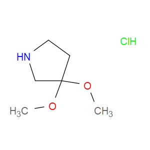 3,3-DIMETHOXYPYRROLIDINE HYDROCHLORIDE - Click Image to Close