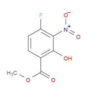 METHYL 4-FLUORO-2-HYDROXY-3-NITROBENZOATE