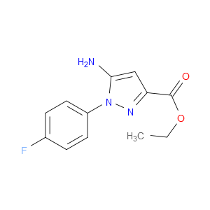 ETHYL 5-AMINO-1-(4-FLUOROPHENYL)-1H-PYRAZOLE-3-CARBOXYLATE