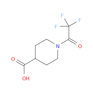 1-(2,2,2-TRIFLUOROACETYL)PIPERIDINE-4-CARBOXYLIC ACID