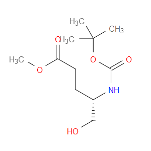 (S)-4-[[(TERT-BUTOXY)CARBONYL]AMINO]-5-HYDROXYPENTANOIC ACID METHYL ESTER