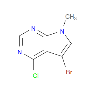 5-BROMO-4-CHLORO-7-METHYL-7H-PYRROLO[2,3-D]PYRIMIDINE