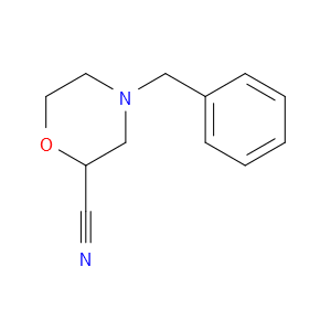 4-BENZYLMORPHOLINE-2-CARBONITRILE