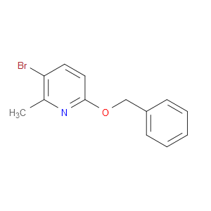 5-BROMO-2-BENZYLOXY-6-METHYLPYRIDINE