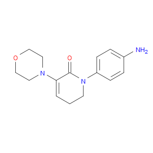 1-(4-AMINOPHENYL)-3-MORPHOLINO-5,6-DIHYDROPYRIDIN-2(1H)-ONE